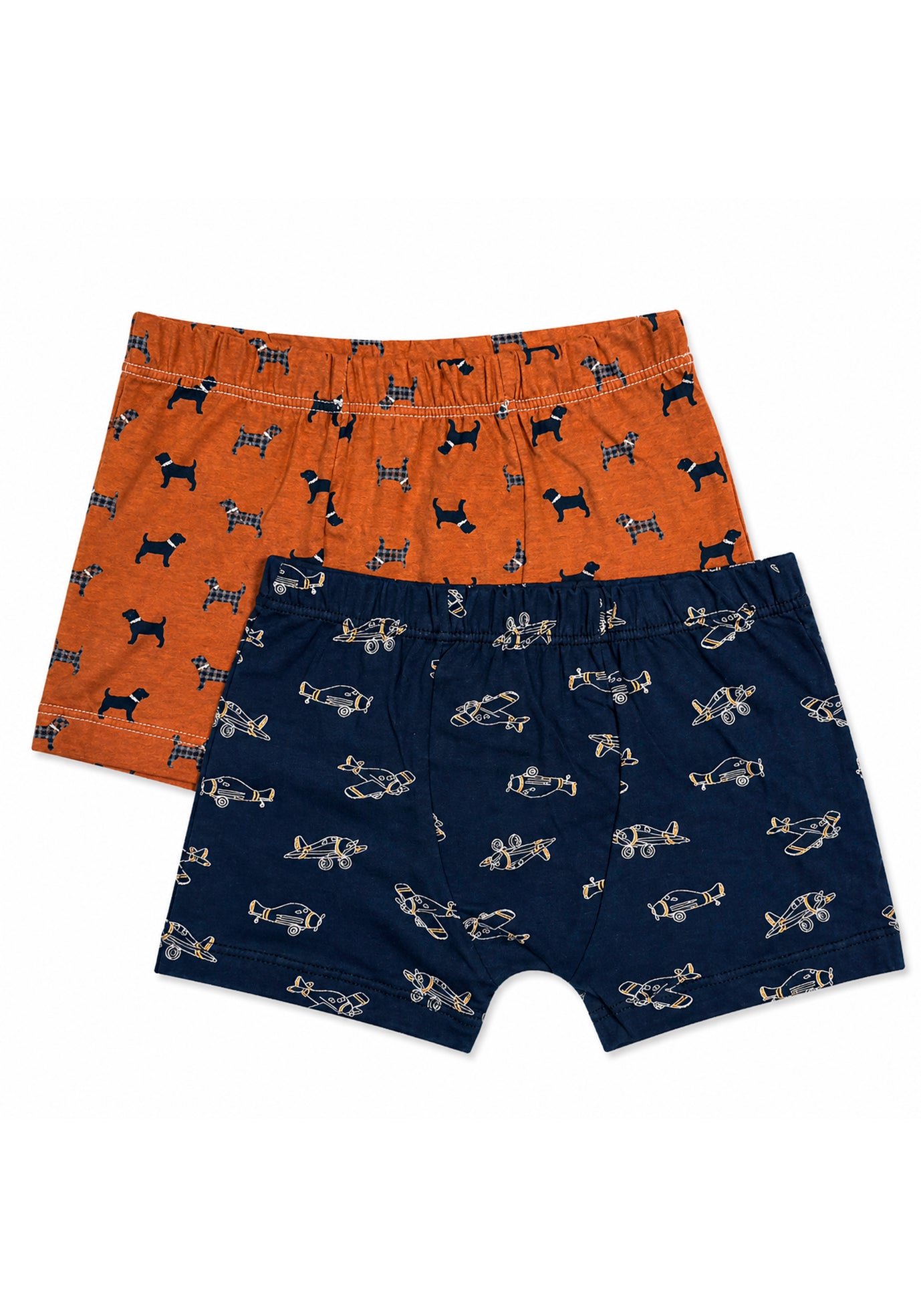 Kit 2 Cuecas Infantil ManuBee em Algodão Estampas Sortidas