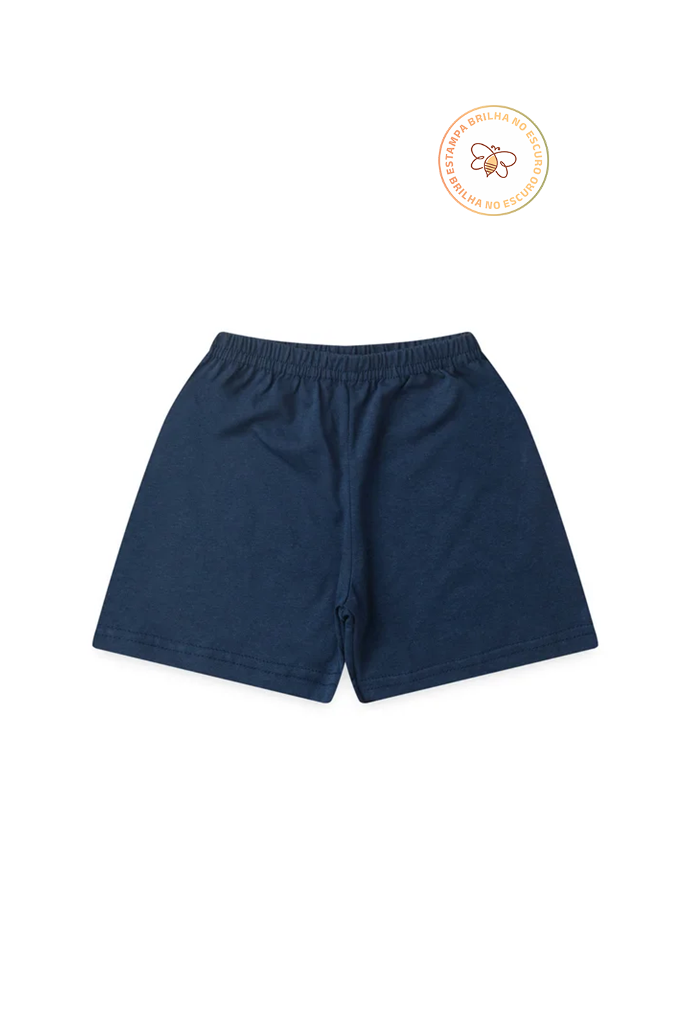 Pijama Infantil Menino Verão em Algodão Dino Lets Brilha no Escuro