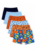 Kit 6 Cuecas Infantil ManuBee em Algodão Estampas Sortidas