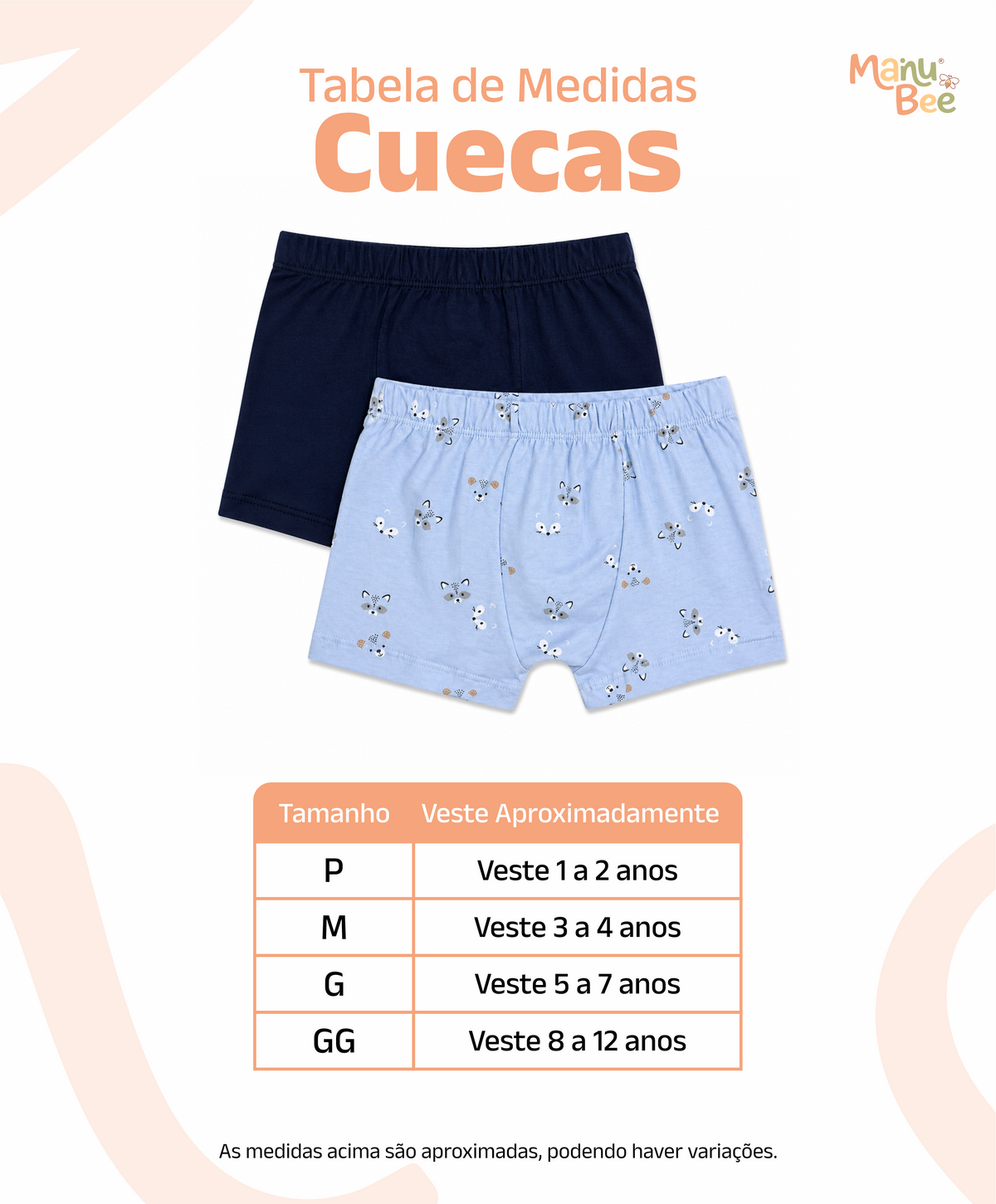 Tabela de Medidas